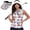Cherry Blossom, variant on Garronmavis Cherry Blossom Women's Golf Shirt and Sun Visor Hat Set Moisture-Wicking Quick-Dry Sleeveless Racerback Adjustable UV Protective Visor for Golf Tennis Hiking Running Daily Casual Wear