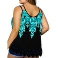 thumbnail image 3 of Gvmfive Women Plus Size Sleeveless Lace Tank Tops Casual Swing Tunic Blouse T-shirt, 3 of 4