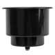 thumbnail image 1 of Jadeshay Portavasos De Plástico con Drenaje, Portavasos para Latas De Bebidas para RV, Yate, Camión, Barco, Camper Marine(Negro), 1 of 5