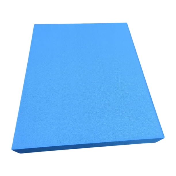 Almohadilla de equilibrio para rodillas, portátil, antideslizante, para ejercicios de equilibrio, accesorios de espuma Azul