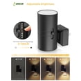 thumbnail image 3 of Night Lights Plug into Wall, Dimmable Night Light Plug in, Modern Night Lights with Dusk to Dawn Light Sensor, Soft White 3000K, Adjustable Brightness Nightlight for Hallway Bedroom, 2 Pack，, 3 of 5