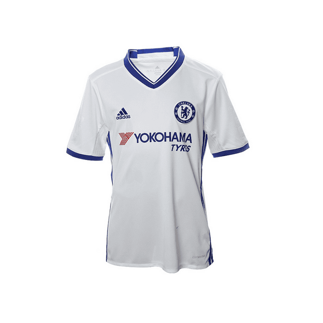 Playera Adidas Chelsea Infantil Niño Futbol Soccer Sport blanco S