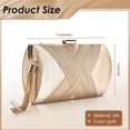 thumbnail image 4 of Tassel Ladies Clutch Bag Shoulder Handbags For Phone Purse Gold, 4 of 5