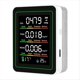 thumbnail image 1 of Detector de Calidad del Aire WiFi 5 en 1, USB, Multifuncional, con Pantalla Automática, Medidor de CO2, HCHO y TVOC, Temperatura y Humedad, Color ., 1 of 5