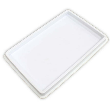 

10- 1/2 x 6-3/4 Inch White Plastic Tray Liner Insert For Display