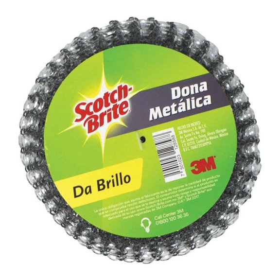Fibra metálica 3M Scotch-Brite para dar brillo