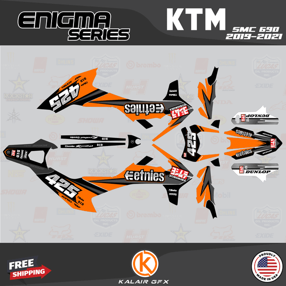 Kalair GFX Graphics Kit for Ktm 690 SMC-R (2019-2023) Enigma Series