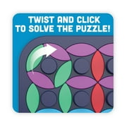 MindWare Twizzle Twisting Tile Logic Puzzles, 24 Double Sided Puzzle Tiles, 40 Challenge Card, 1 or More Players