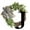 J, variant on AYktou Front Door Wreath-26 Letter Welcome Sign Spring Wreaths for Front Door,Eucalyptuses and Bow Wreath for Spring,Summer,Autumn,Winter,Wall,Window,Farmhouse Decoration,14*14"