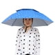 thumbnail image 2 of Sombrero Paraguas Lluvia Portátil Cabeza Parasol Plegable para Exteriores (azul Oscuro), 2 of 8