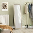 thumbnail image 1 of HOMCOM Full Length Mirror Standing Leaning Wall 64" x 21" Silver, 1 of 10