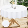 thumbnail image 1 of Rectangle Table Cloth x Wipeable Vinyl Tablecloths Protector Oil Spill Proof Plastic Table Cover for Dining Picnic Camping Outdoor, 1 of 5