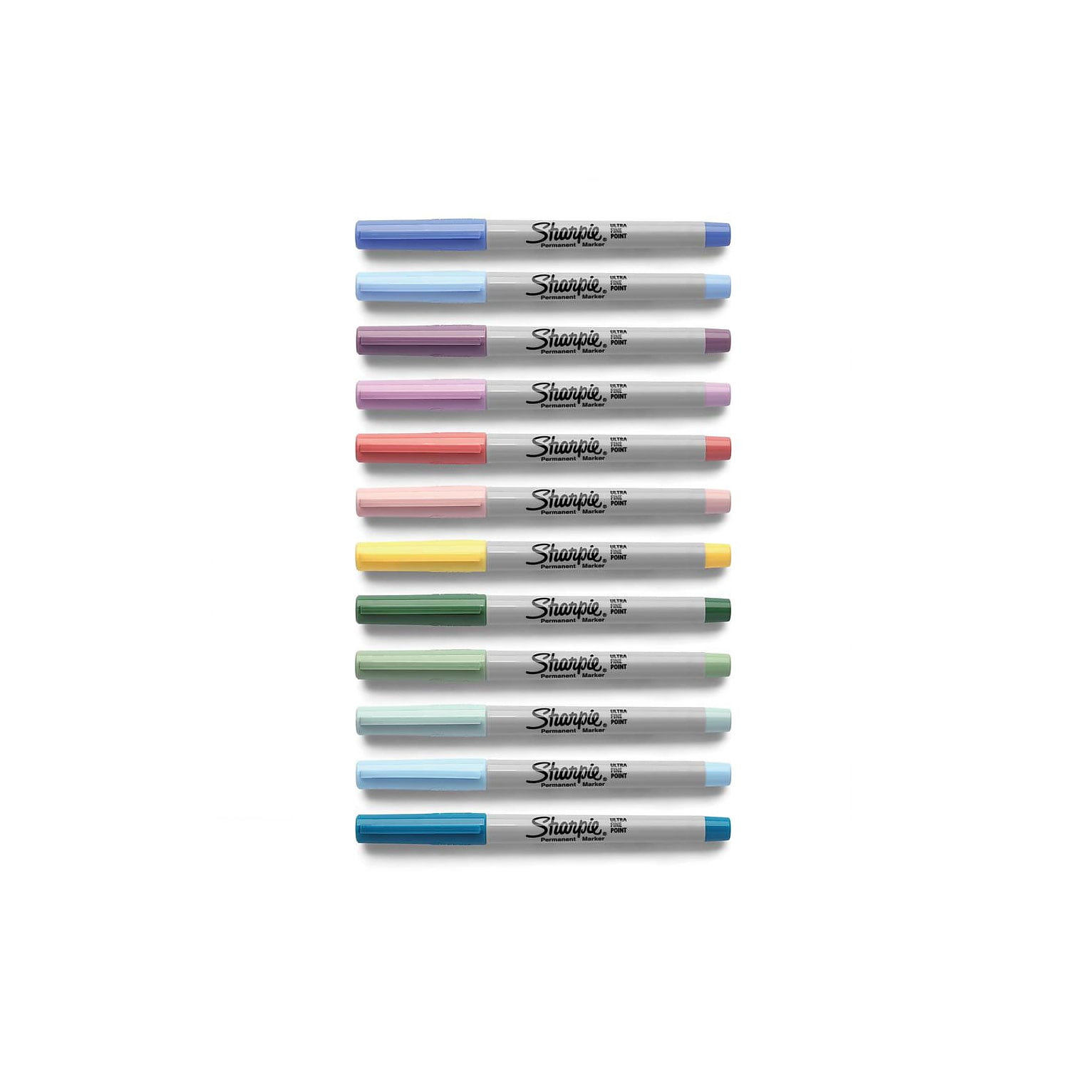 Sharpie Permanent Mystic Gem Markers, Ultra-Fine Point, Assorted, 24 Count