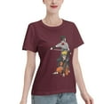 thumbnail image 2 of T-Shirt Basique à Manches Courtes pour Femmes Naruto Naruto Sasuke, 2 of 6