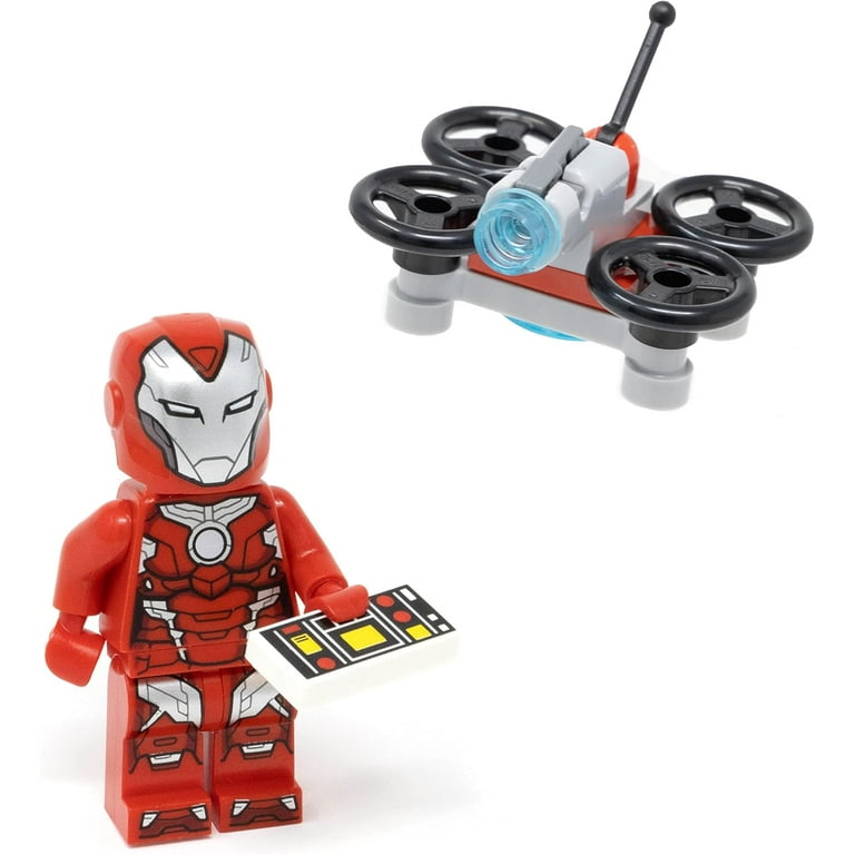 LEGO Marvel Super Heroes: Avengers Iron Man Rescue Minifigure Red