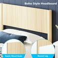 thumbnail image 4 of Ktaxon Wood Twin Size Bed Frame with Headboard, Platform Bed Frame with Solid Support Slats & Storage Space Under Bed, White, 4 of 8