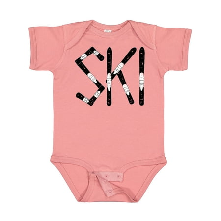 

Inktastic Ski Rough Text Gift Baby Boy Bodysuit