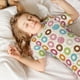 thumbnail image 5 of Fotbe Colorful Donuts Pijama Estampada de 2 Piezas para Niños – Ropa de Dormir de Manga Corta Cómoda para Niños y Niñas, Camiseta y Shorts de Algodón-3X-Large, 5 of 6