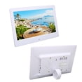thumbnail image 2 of Yajisi Digital Photo Frame HD 10.1 Inch 1024x600 LCD Display Smart Electronic Picture Frame with Remote Control 110-240V White US Plug - Brilliant Colors and Crisp Details for Home Decor Display, 2 of 9