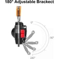 thumbnail image 5 of Mini Portable Work Light Rechargeable Flashlight 800 Lumen Keychain Inspection Lights, with Bottle Opener, Magnetic Base, for Camping/Repair/Emergency, 5 of 5