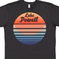 thumbnail image 4 of Inktastic Lake Powell Retro Sunset T-Shirt, 4 of 5