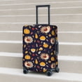 thumbnail image 6 of Gukieu Turkey And Autumn Print Suitcase Protective Cover, Elastic Zipper Buckle Suitcase Protective Cover, Suitable for Travel, Business Trip-Medium, 6 of 7