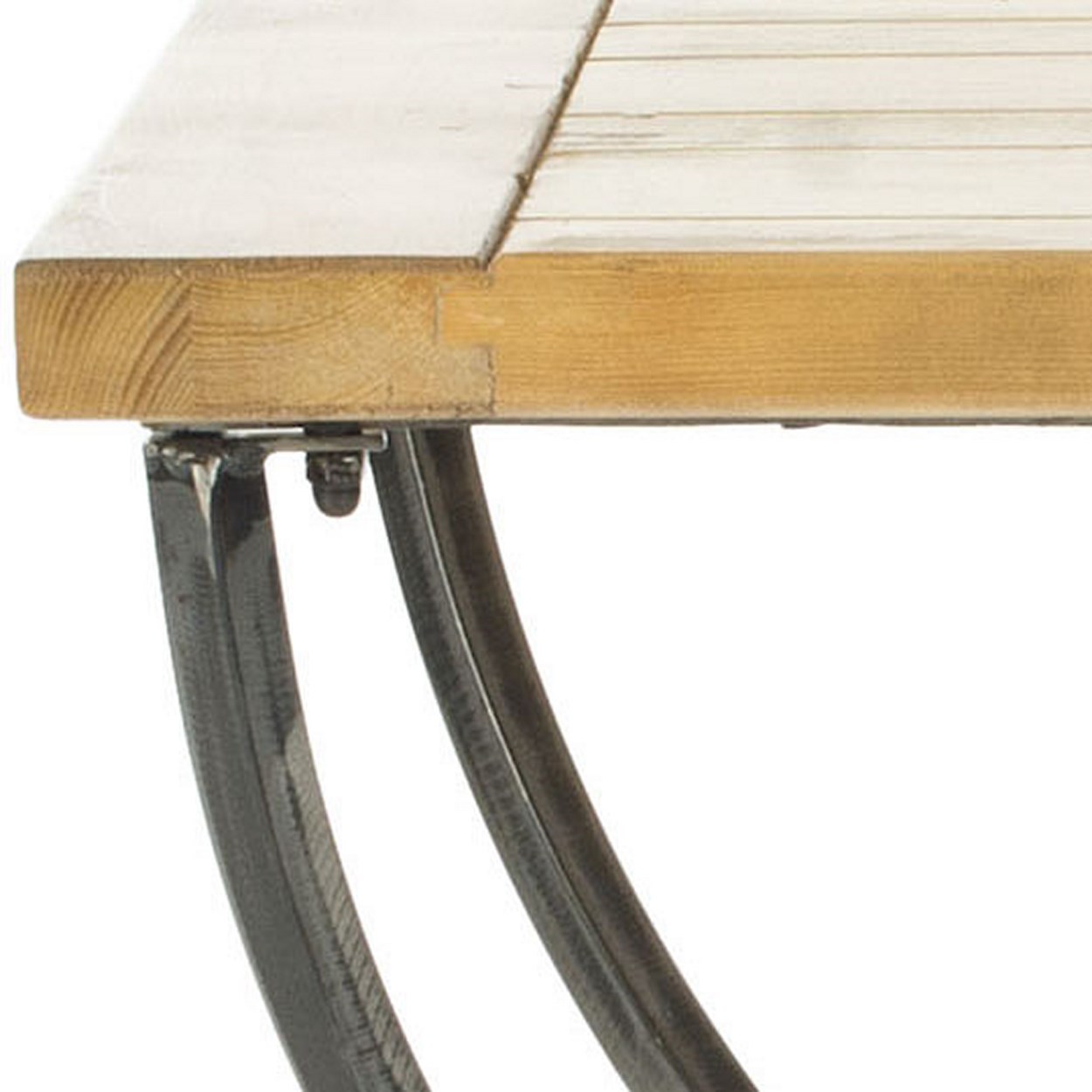 SAFAVIEH Alvin Traditional Rustic Wood Top End Table, Natural