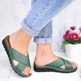 thumbnail image 1 of WILLBEST Sandalias De Playa Para Mujer, De Verano, De Color Liso, Informales, Con Punta Abierta, Cuñas, Suela Suave, Transpirables, Zapatillas, Sandalias, 1 of 6