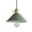 Green, variant on Small Industrial Retro Style Pendant Lighting for Kitchen Sink, Mini Vintage Metal Dining Room Pendant Light Fixtures Over Table, Single Rustic Farmhouse Hanging Lamp Ceiling Chandelier