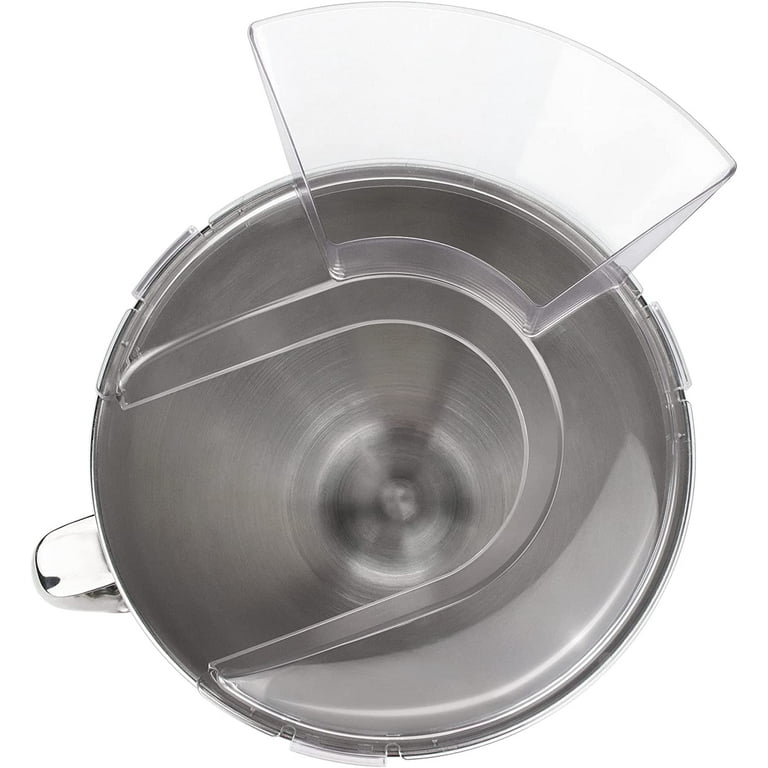 Kitchenaid Pouring Shield - Secure Fit Splash Guard Accessory For 4.5 And 5  Quart Stainless Steel Bowls - Mess-free Mixing And Pouring - Temu Latvia