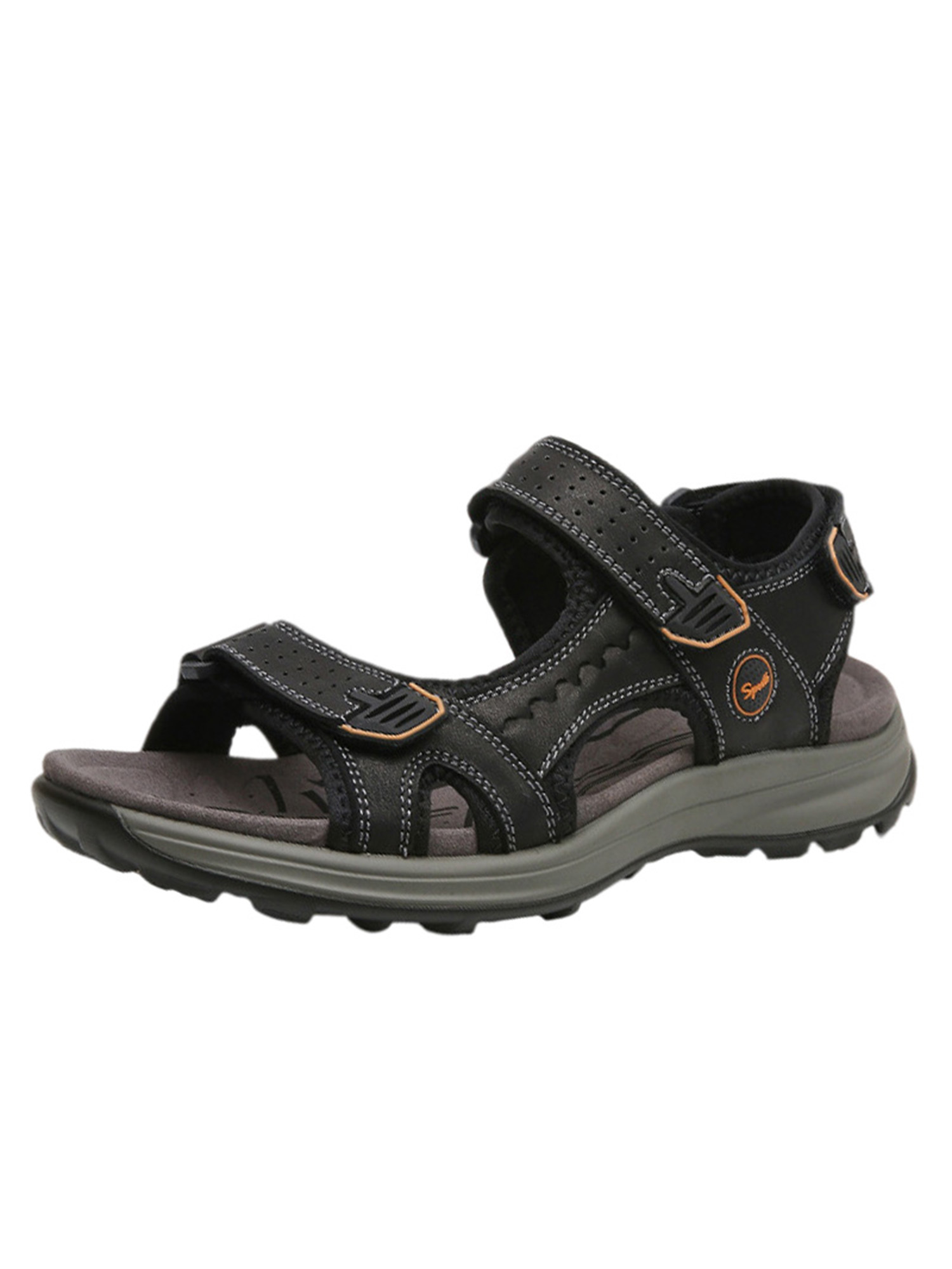 Audeban Men's Outdoor Hiking Sandals, Open Toe Arch Support Strap Water Sandals, Lightweight Athletic Trail Sport Sandals - image 3 of 5