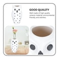 thumbnail image 5 of Owl Statue Vase Ceramic Flower Arrangement Container Flower Vase Desktop Decor, 5 of 6