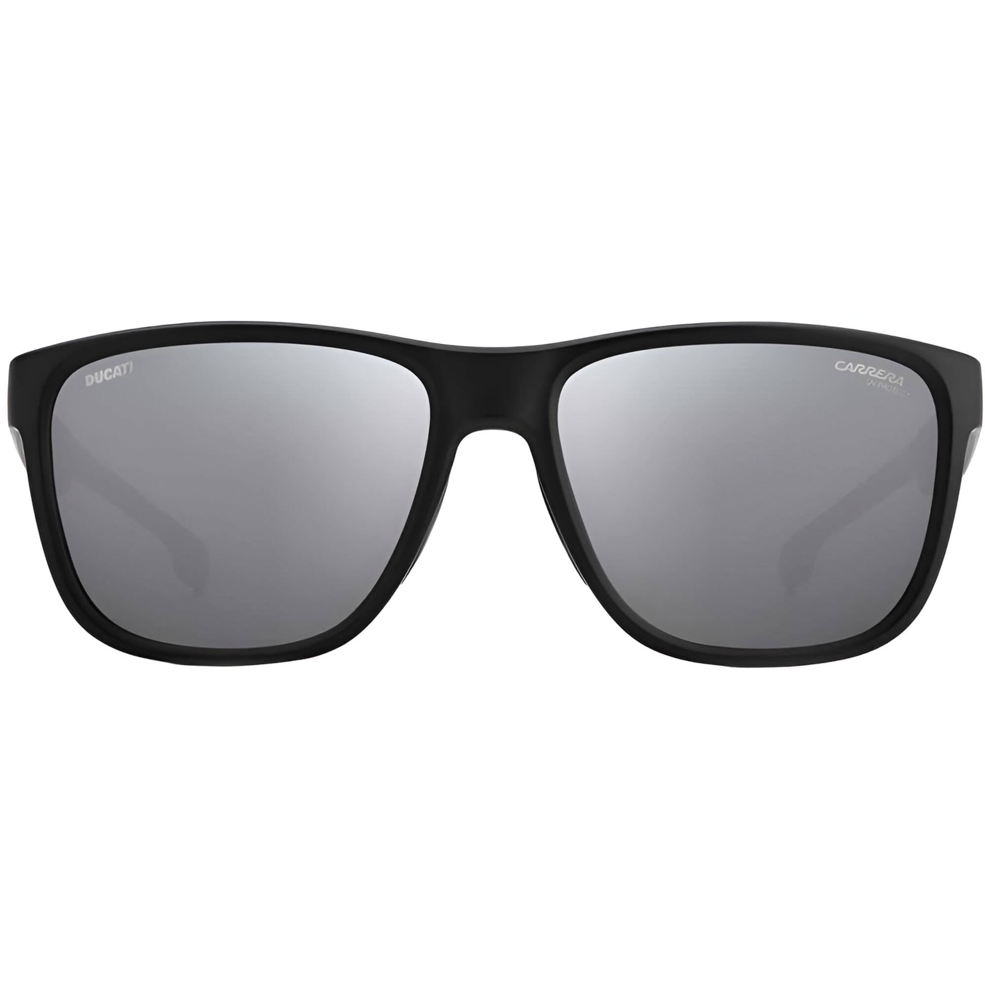 Carrera Silver Mirror Square Men's Sunglasses CARRERA DUCATI 003/S 008A/T4 57