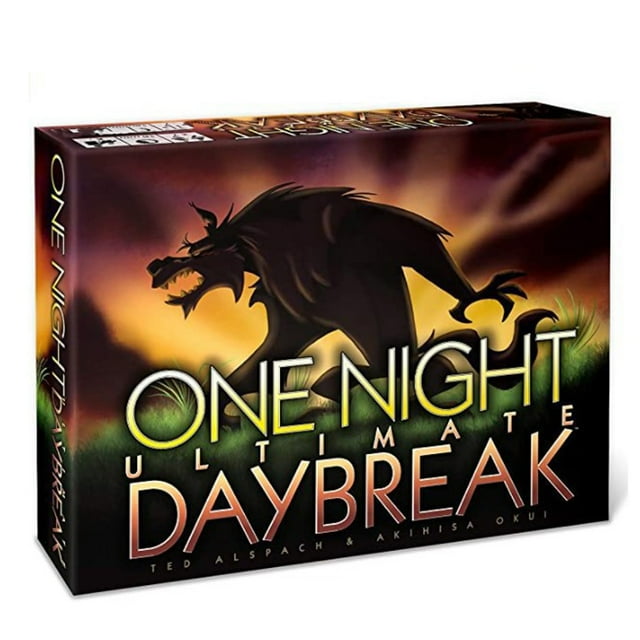 NAOJIE One Night Ultimate Daybreak - Fun Party Game for Kids & Adults | Hidden Roles & Bluffing,Werewolf,Werewolf Game,Party Games