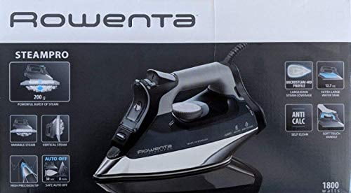 Rowenta Steam Pro Professional Iron 1800 Watt with Auto On/Off 400 Hole |  Walmart Canada