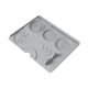thumbnail image 2 of Mat de manipulación de café Mat de tampa de silicona sin deslizamiento, premium, almohadilla de manipulación, accesorio de café para la cafetería de Gris, 2 of 8