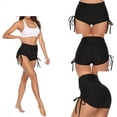 thumbnail image 2 of Pantalones cortos para correr con control abdominal de cintura alta para mujer, pantalones cortos de yoga para entrenamiento con levantamiento de cadera para deportes competitivos Zhivalor LRWJ260-1, 2 of 5