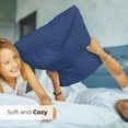 thumbnail image 7 of CGK Linens Ultra Soft & Comfy Pillowcases Set of 2 - Queen / Standard Size Hotel Quality Breathable 2-Piece Pillow Covers, Navy Blue, 7 of 7