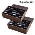 thumbnail image 1 of 2 uds calcetines de ropa interior Stora Izer con tapas plegable armario Er divisor 30 celdas, lino Stora Box Bin para calcetines ropa interior corbatas Ve, 1 of 5