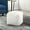 Off White, variant on Multi-color Pouf Ottoman | 300lbs Load, Suitable for Extra Seating