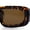 Tortoise - Brown, variant on Womens Chic Mod Slick Oversized Rectangular Thick Bevel Plastic Sunglasses Tortoise - Brown