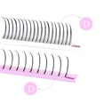 thumbnail image 2 of VEYES Eyelash Extensions D Curl  Fluffy Spike Lashes Premade Volume Fans (12–18mm Mix) Wispy, Wet Look, 2 of 6