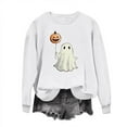 thumbnail image 3 of Heisall Women's Sweatshirts 2025 Autumn Winter Round Neck Long Sleeve Casual Fashion Loose Halloween Print No Hood Tops, 3 of 5