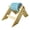 Blue, variant on Rotating Wooden Bird Beak Grinding Toy With Chew Stone For Parrots Chickens Squirrels Chewing And Entertainment