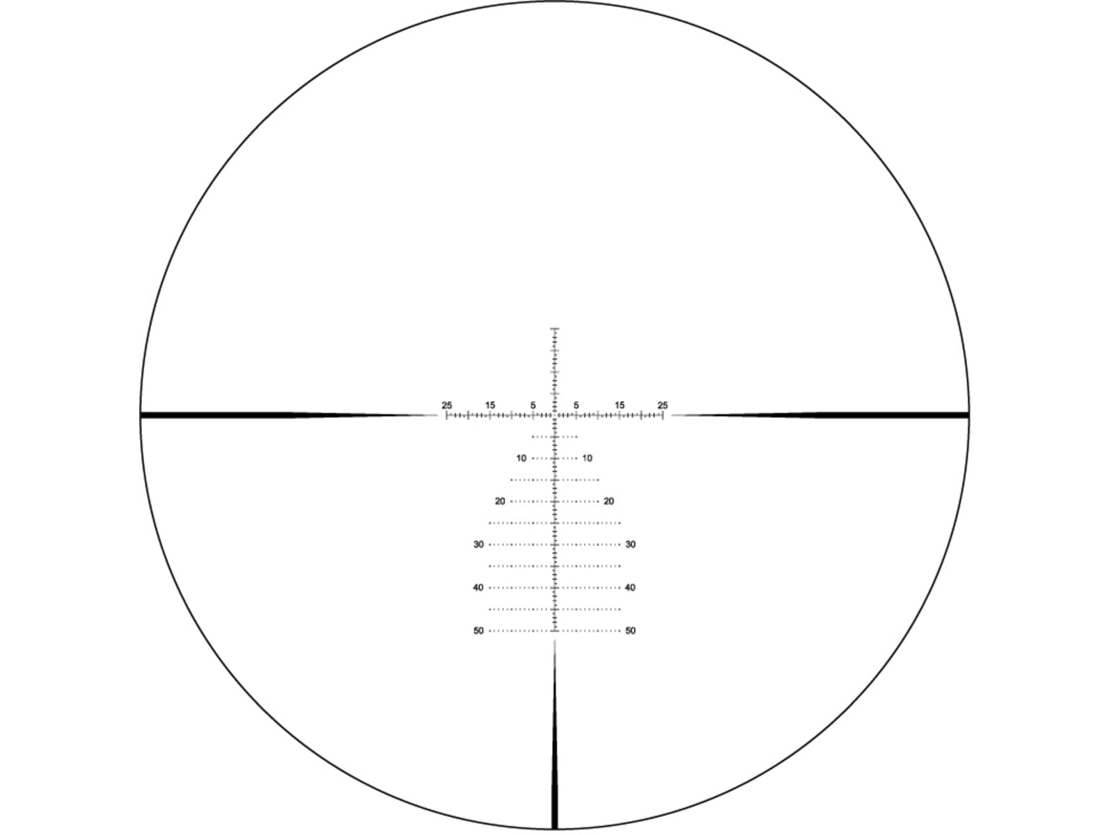 Riton Optics 1 Conquer 6-24x50mm Rifle Scope, 1in Tube, First Focal Plane, MPSR MOA Reticle, Black, NSN #