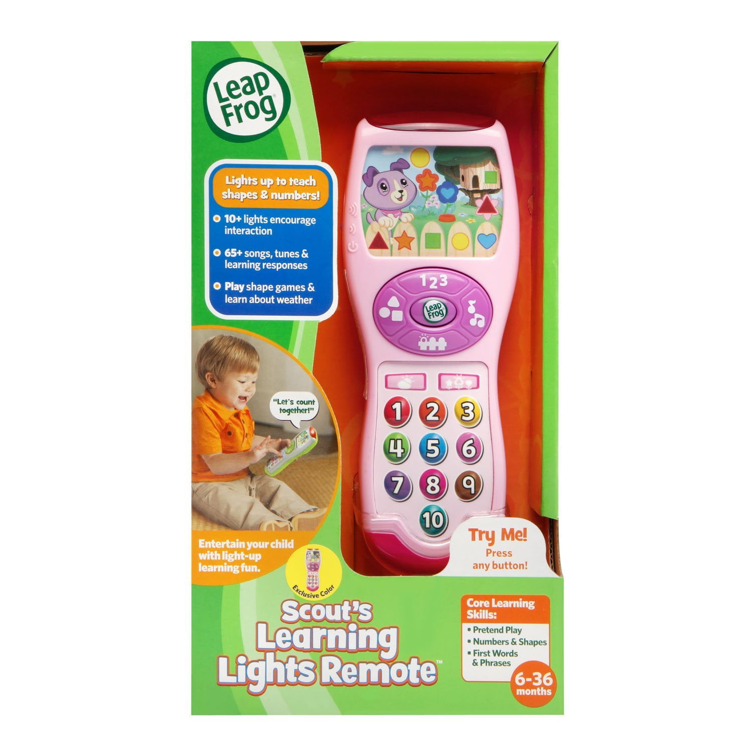 leapfrog violet's learning lights remote