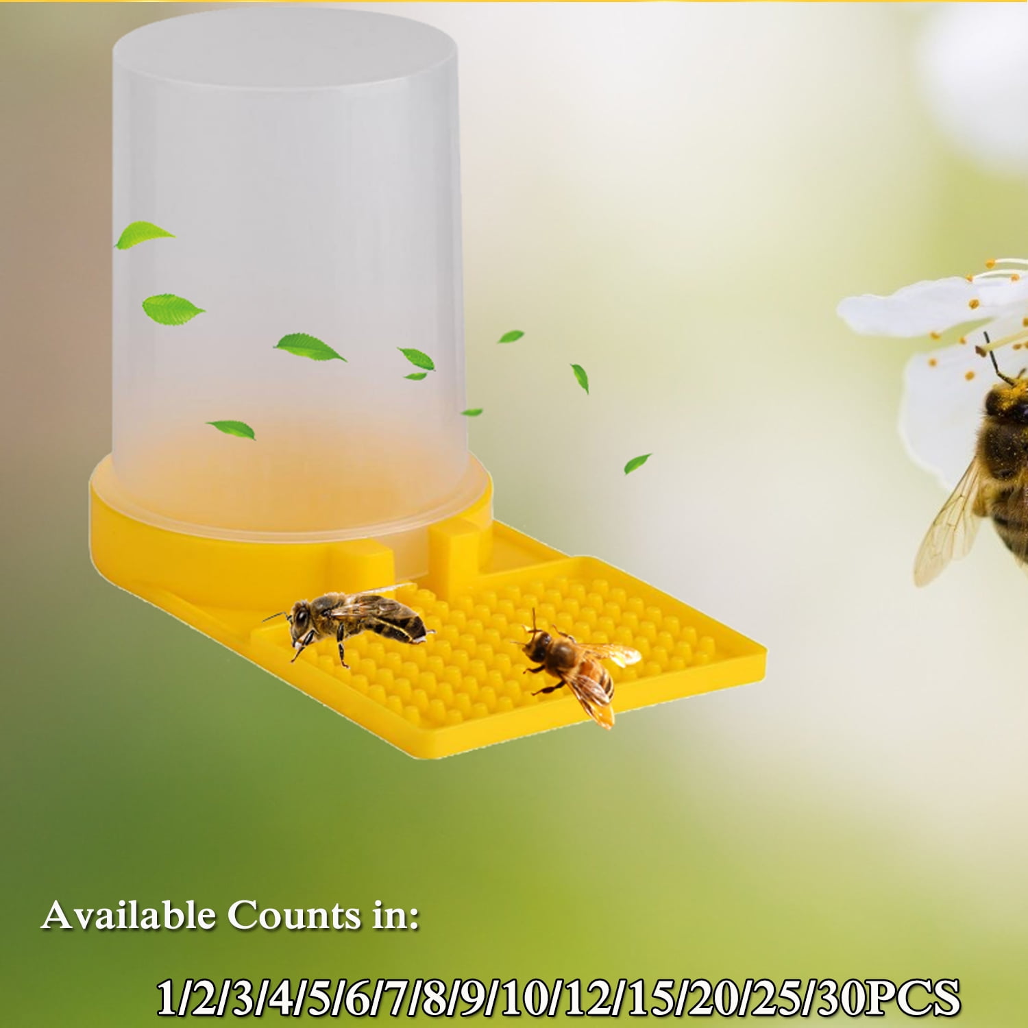 Bee Feeder, Bee Feeders for Outside Beehive Beekeeping Water Dispenser
