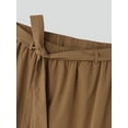 thumbnail image 6 of INCERUN Men Loose Straight Pants Harajuku Style Vintage Cropped Trousers, 6 of 10