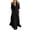 Black, variant on ChaoHeng Dresses for Women Casual for Plus Size Solid Padded Collared Long Sleeve Pocket Loose Summer Black S