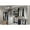 White, variant on Easy Track Wood Laminate Dual Tower Closet Organizer